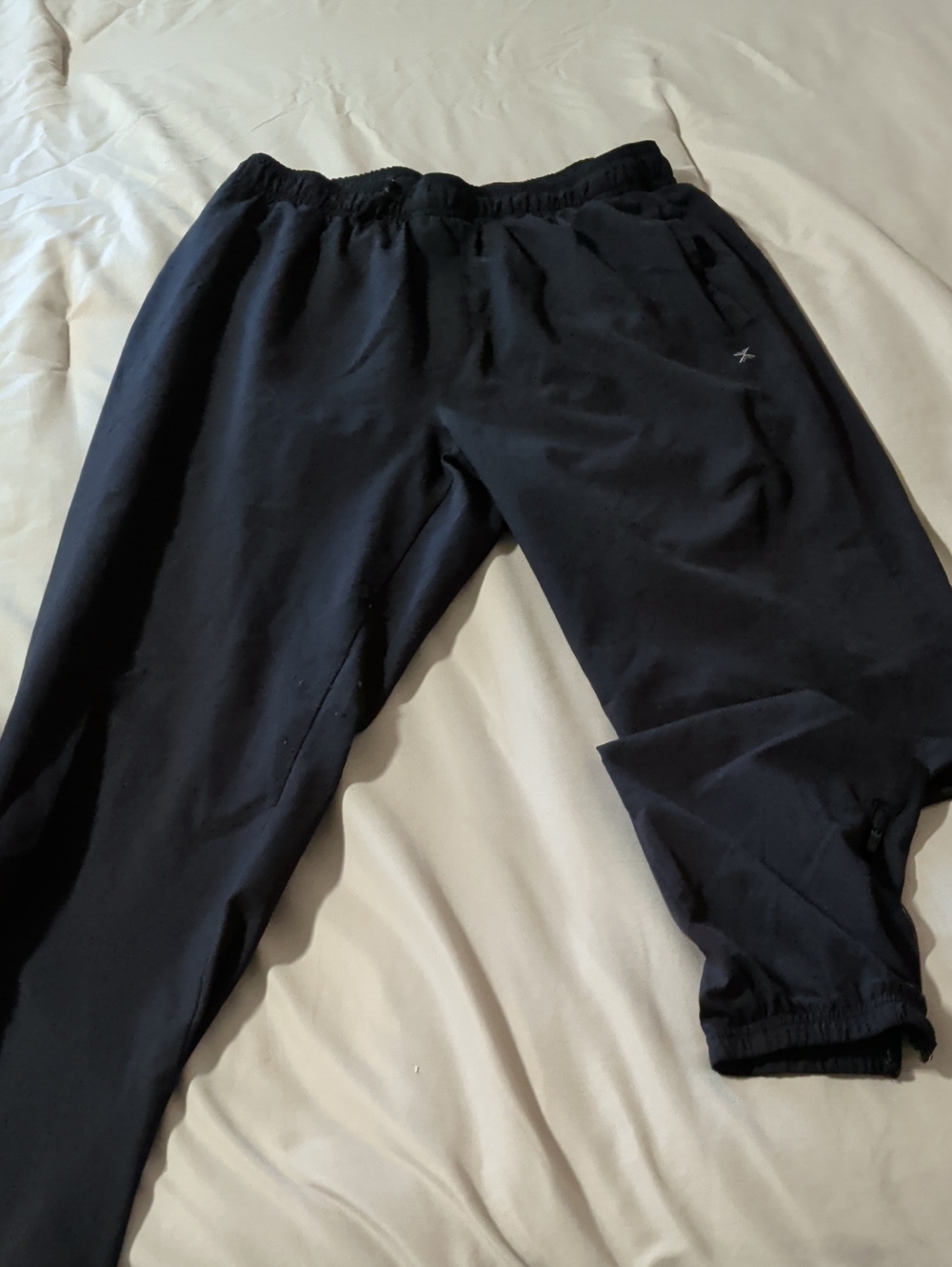 Xersion Black Men's Athletic Jogger Sweatpants